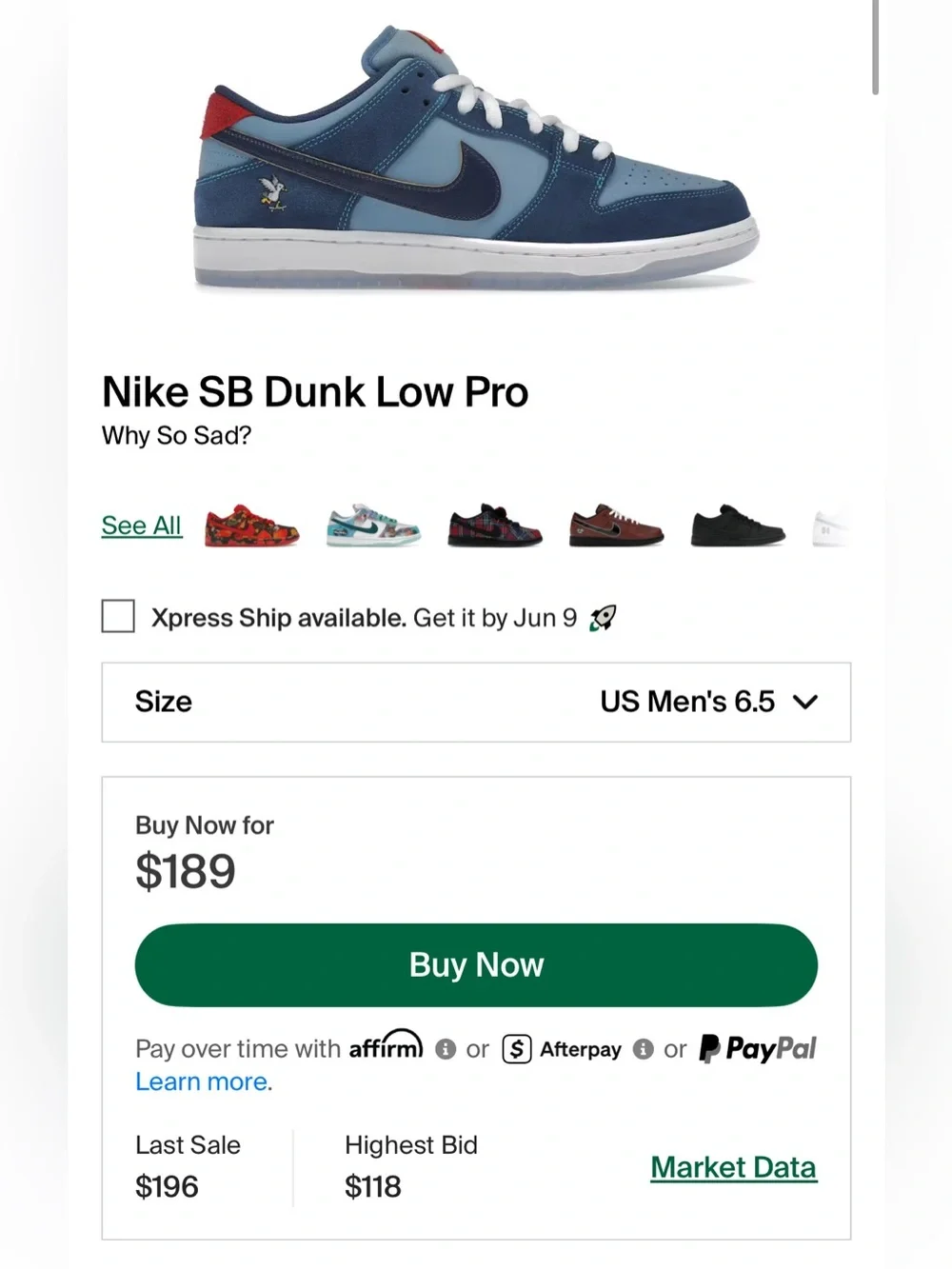 Nike Dunk SB Low Pro 